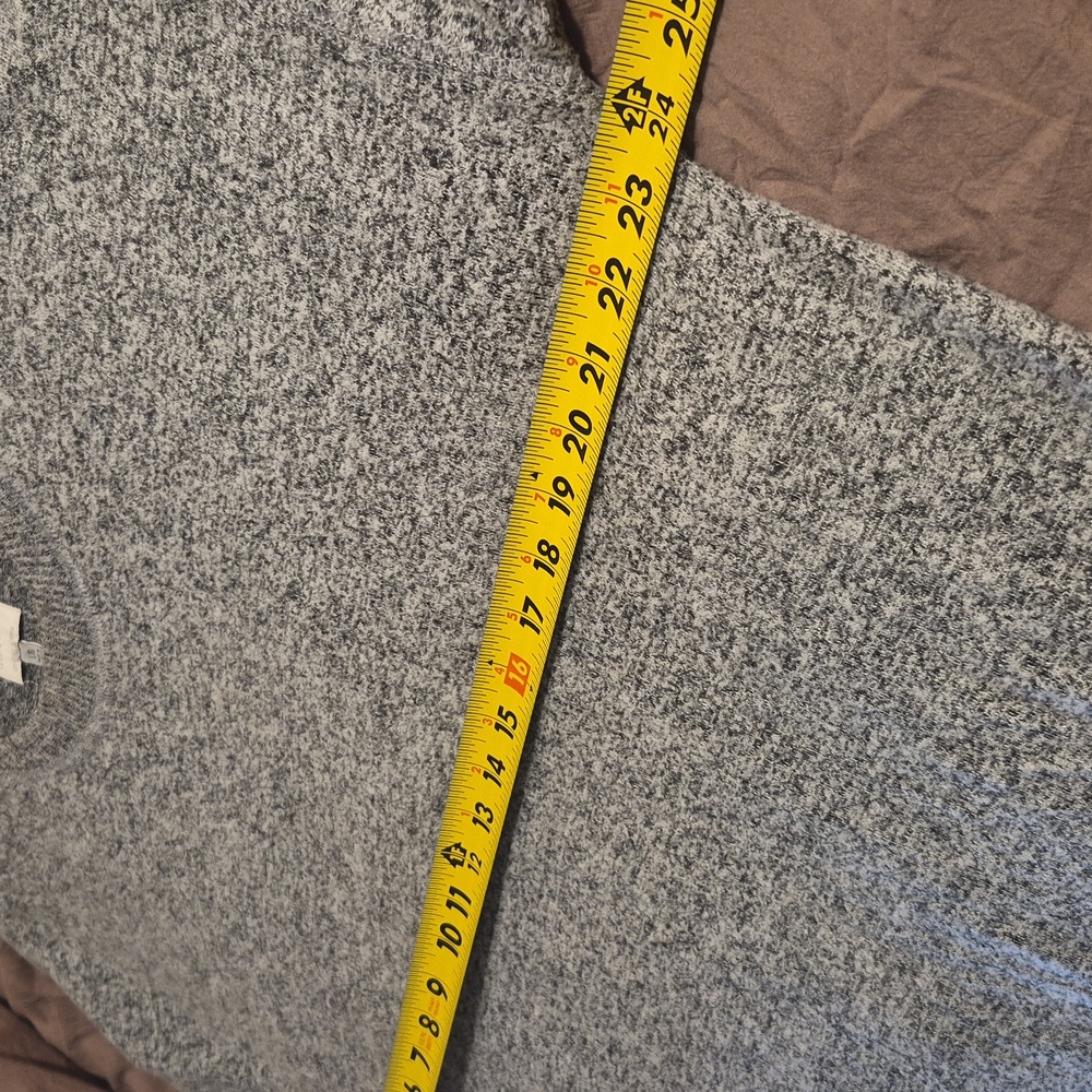 Lucky Brand Womens Heather Gray Crewneck Sweater - Picture 8 of 9